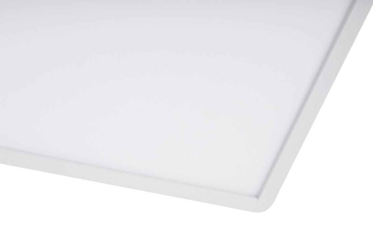 LAMPA SUFITOWA LED GIGA 8 *SBN* - biały, Basics, tworzywo sztuczne (42/42/2,9cm) - Novel