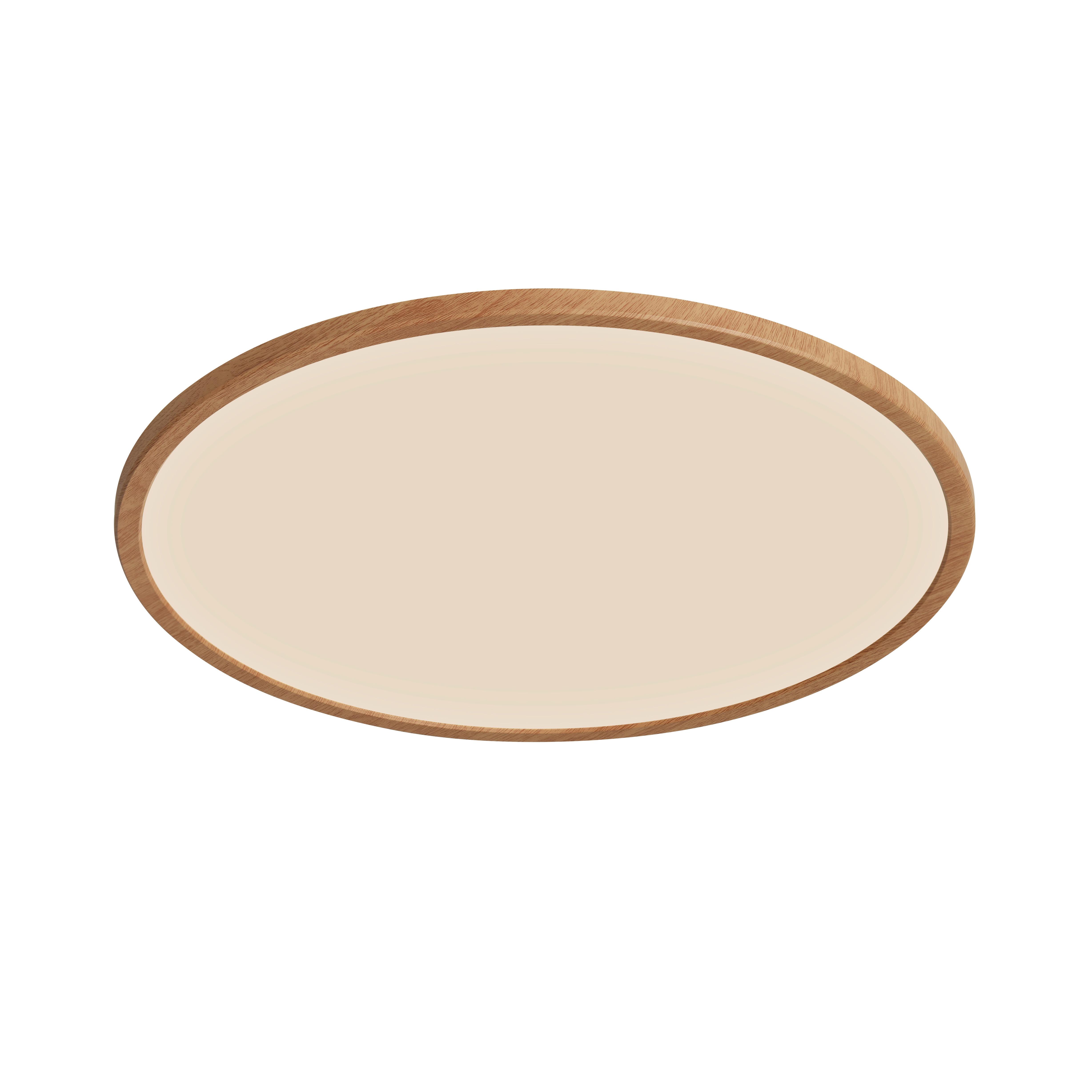 LAMPA SUFITOWA LED 47286004 OJA 42 WOOD STEP - kolor bukowy, Design, tworzywo sztuczne (42,4/2,3cm) - Nordlux