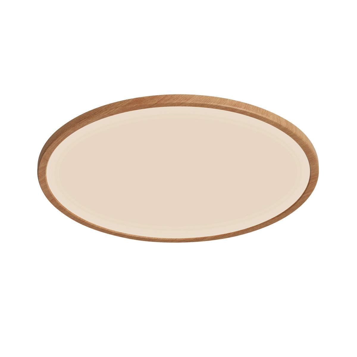 LAMPA SUFITOWA LED 47286004 OJA 42 WOOD STEP - kolor bukowy, Design, tworzywo sztuczne (42,4/2,3cm) - Nordlux