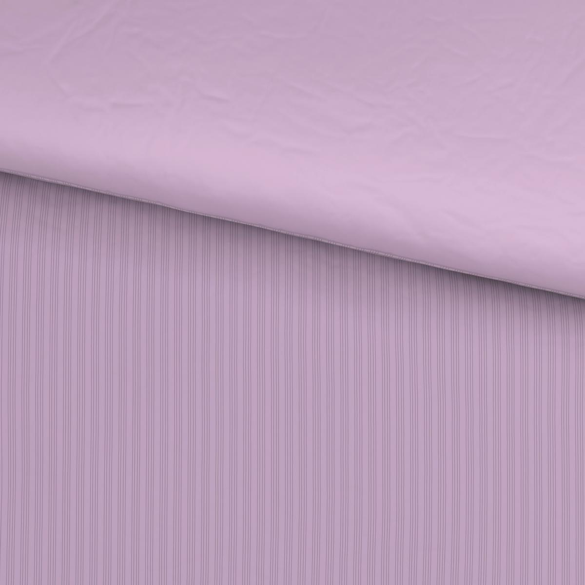 Bettwäsche Crinkle Flieder ca. 135x200cm - Flieder, Textil (135/200cm) - Mömax