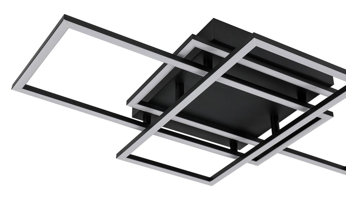 LAMPA SUFITOWA LED PRO *SBN* - czarny, Design, tworzywo sztuczne/metal (58/36/7,5cm) - Novel