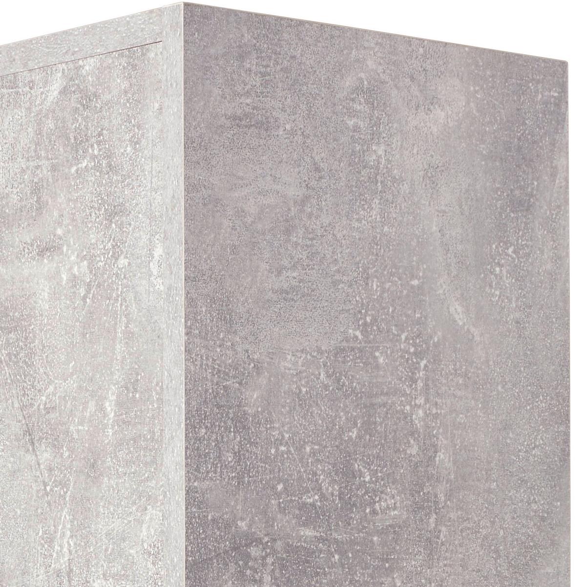 Zidna Polica Halma - siva, Moderno, drvni materijal (26,5/75/28cm) - Modern Living