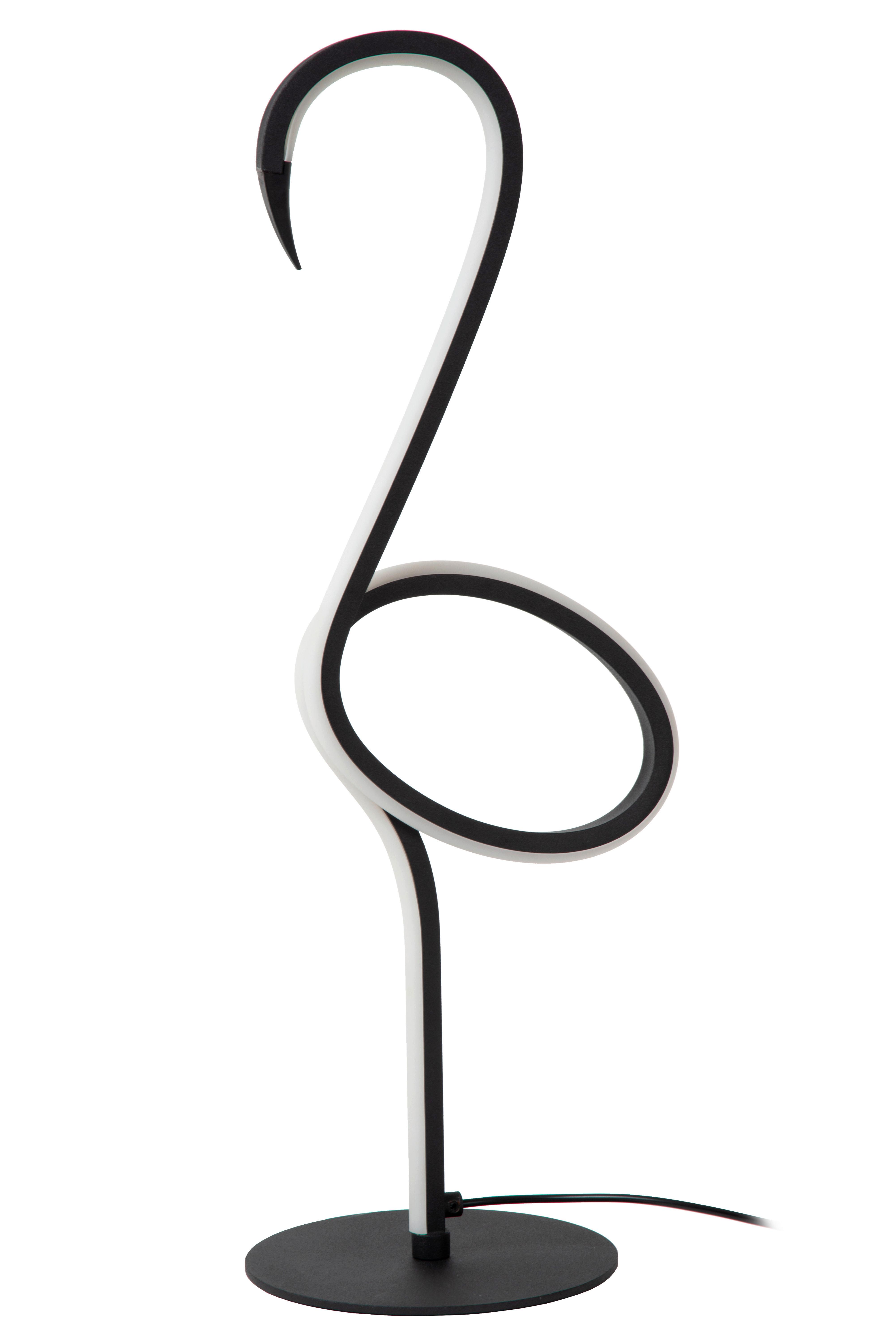 LAMPA STOŁOWA LED 05545/06/99 - FLAMINGO - czarny/różnokolorowy, Lifestyle, metal (15/18.1/49.5cm) - Lucide