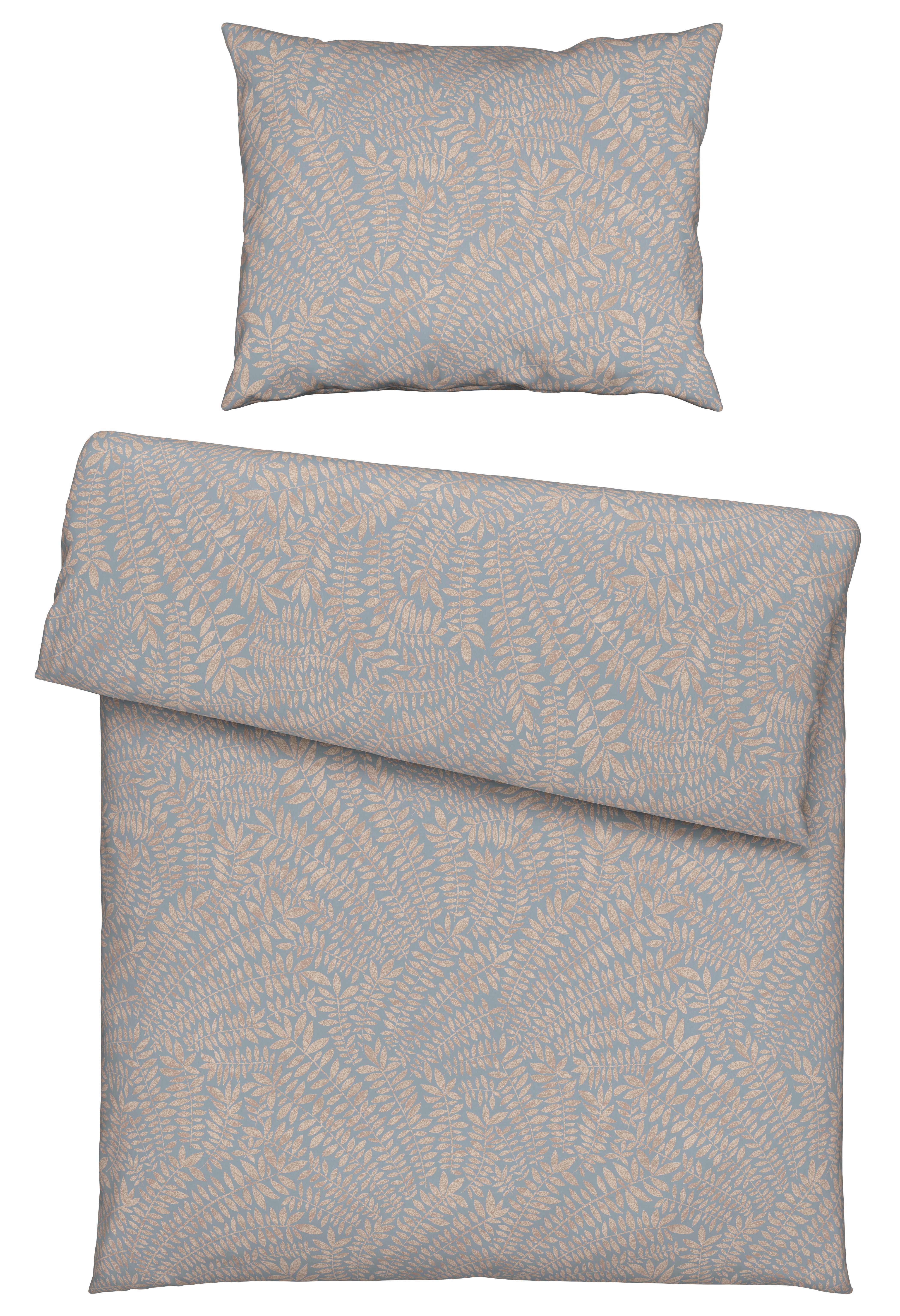 BETTWÄSCHESET LORITA - Grün, Textil (160/210cm) - Modern Living