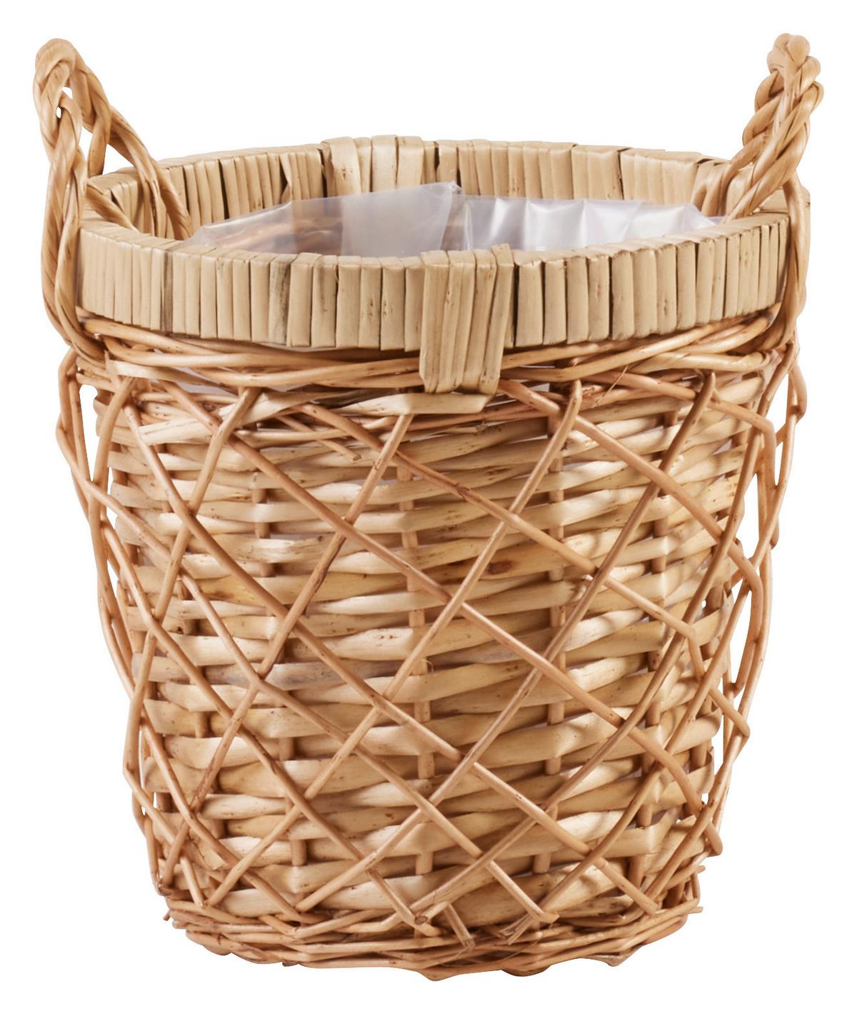 Kosár Warema - natúr, Natur, természetes anyagok (20/20/20cm) - Modern Living