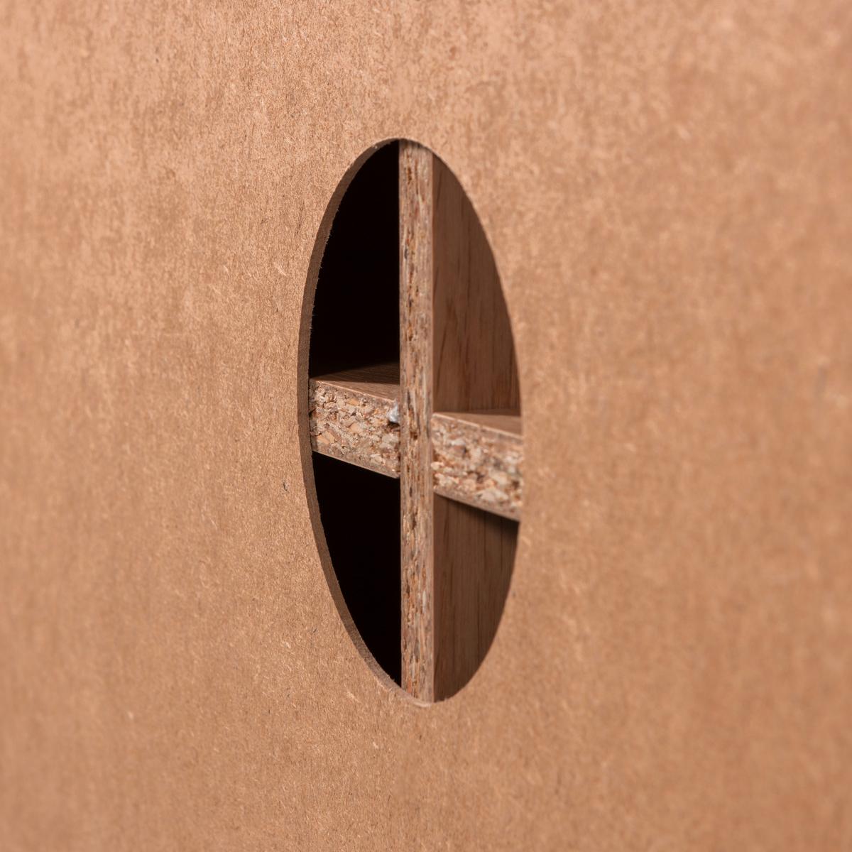 Lowboard Zuma Eichefarben - Eichefarben, Design, Holz (133/52/45cm) - Livetastic