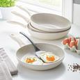 Bratpfanne Marmor Creme - Creme, ROMANTIK / LANDHAUS, Metall (28/5,5cm) - Premium Living Bratpfanne Marmor Creme - Creme, ROMANTIK / LANDHAUS, Metall (28/5,5cm) - Premium Living