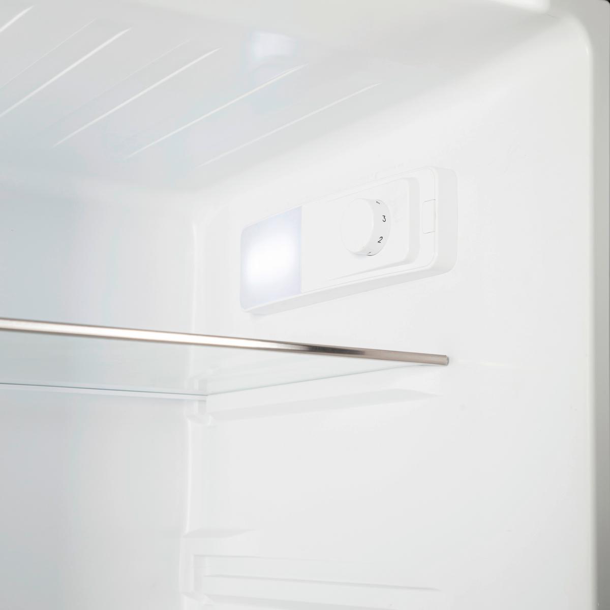 Kühl-Gefrier-Kombination SKHABMFDIWSE Schwarz - Schwarz, Basics, Glas/Metall (54,5/178/54cm) - Mican
