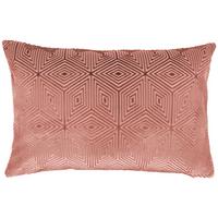 Kissenhülle Rania Dunkelrosa ca. 40x60cm - Dunkelrosa, Textil (40/60cm)