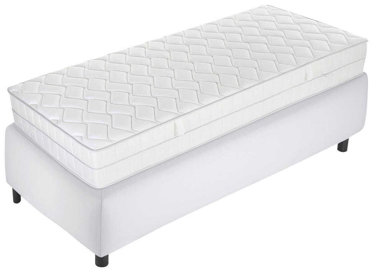 Kaltschaummatratze Dream Deluxe ca. 90x200 cm - Weiß, Basics, Textil (90/200cm) - P & B