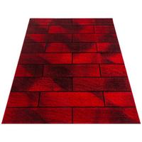 Tkana Preproga Beta, Rdeča, 160x230cm - rdeča, Konvencionalno, tekstil (160/230cm) - Novel