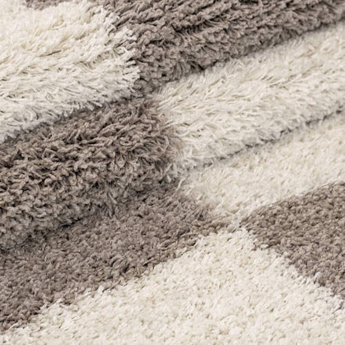 Hochflorteppich Gala Beige Ø ca. 160cm - Beige, Design, Textil (160/160cm) - Novel