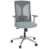 Pisarniški Stol Halifax, Meta Zelena - siva/bela, Moderno, kovina/umetna masa (63/116/66cm) - MID.YOU