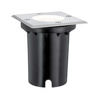 LED-Außenleuchte Floor LED in Edelstahlfarben max. 3,5 W - Edelstahlfarben, Basics, Metall (10.8/12.4/10.8cm) - Paulmann