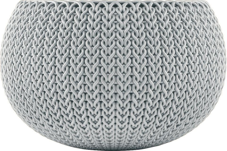 Ghiveci COZY S - gri deschis, Basics, plastic (28/18/28cm)