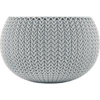 Ghiveci COZY S - gri deschis, Basics, plastic (28/18/28cm)