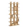 HYLLA OTTO PLUS -EXKLUSIV- - ekfärgad, Modern, trämaterial (79,8/175,2/25,5cm) - Mömax