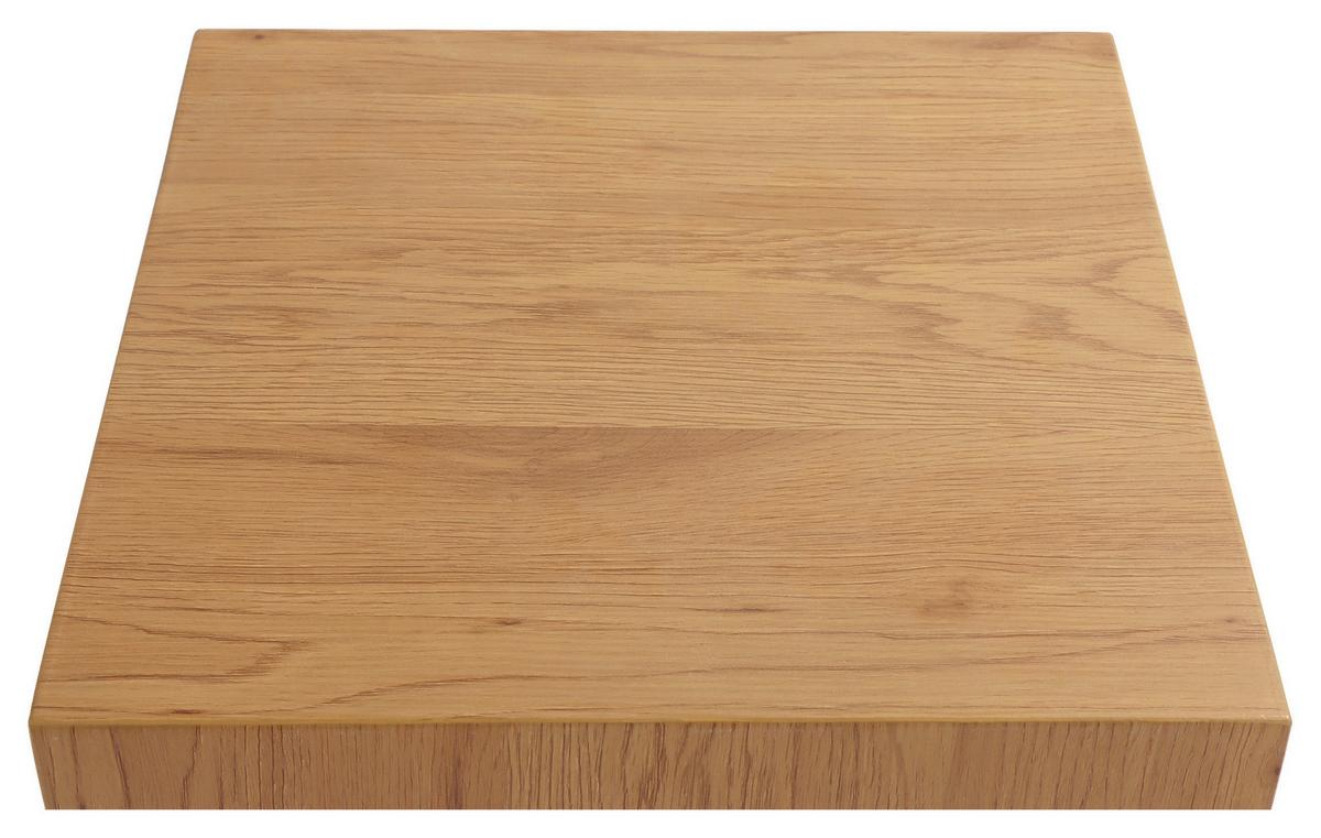 STOLIK BOCZNY MIGUEL - kolor dębowy, Design, materiał drewnopochodny (40/40/70cm) - Xora