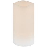 Kerze mit LED Leonie in Weiß Timerfunktion - Weiß (7,5/14cm) - Mömax