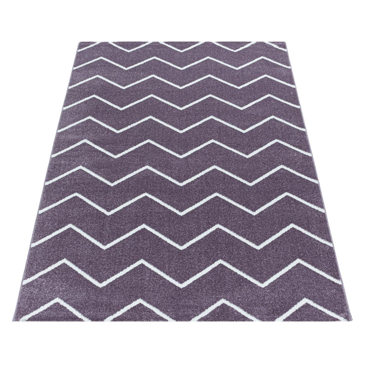 Shaggy Rio Lila ca. 80x250cm - Lila, Basics, Textil (80/250cm)