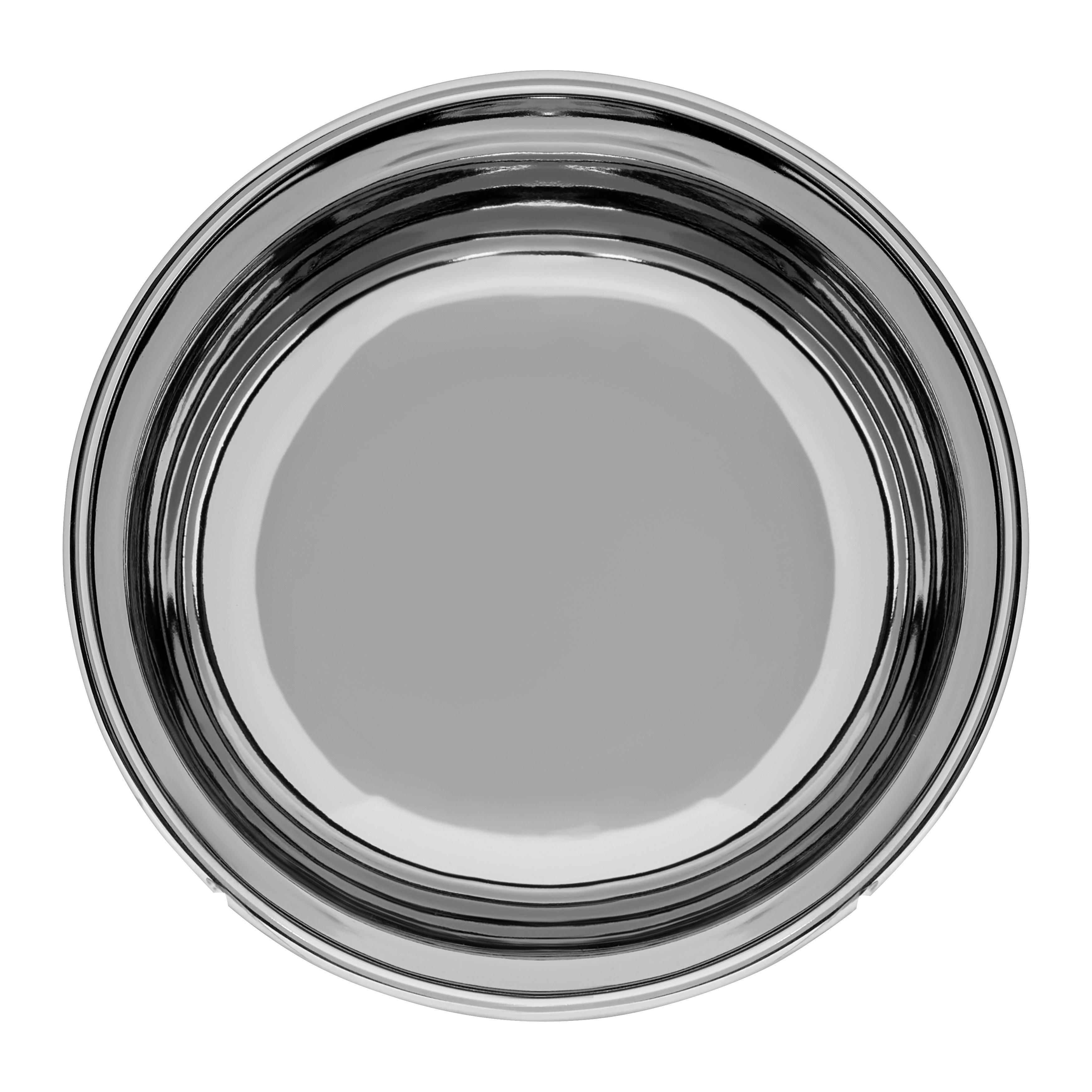 Müslischale Shiny Silver Silberfarben Ø ca. 13,8cm - Silberfarben, MODERN, Keramik (13,8/8,2cm) - Mömax