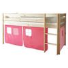 Spielbett Holz Malte ca. 90x200 cm Rosa - Pink/Naturfarben, Natur, Holz (90/200cm) - MID.YOU