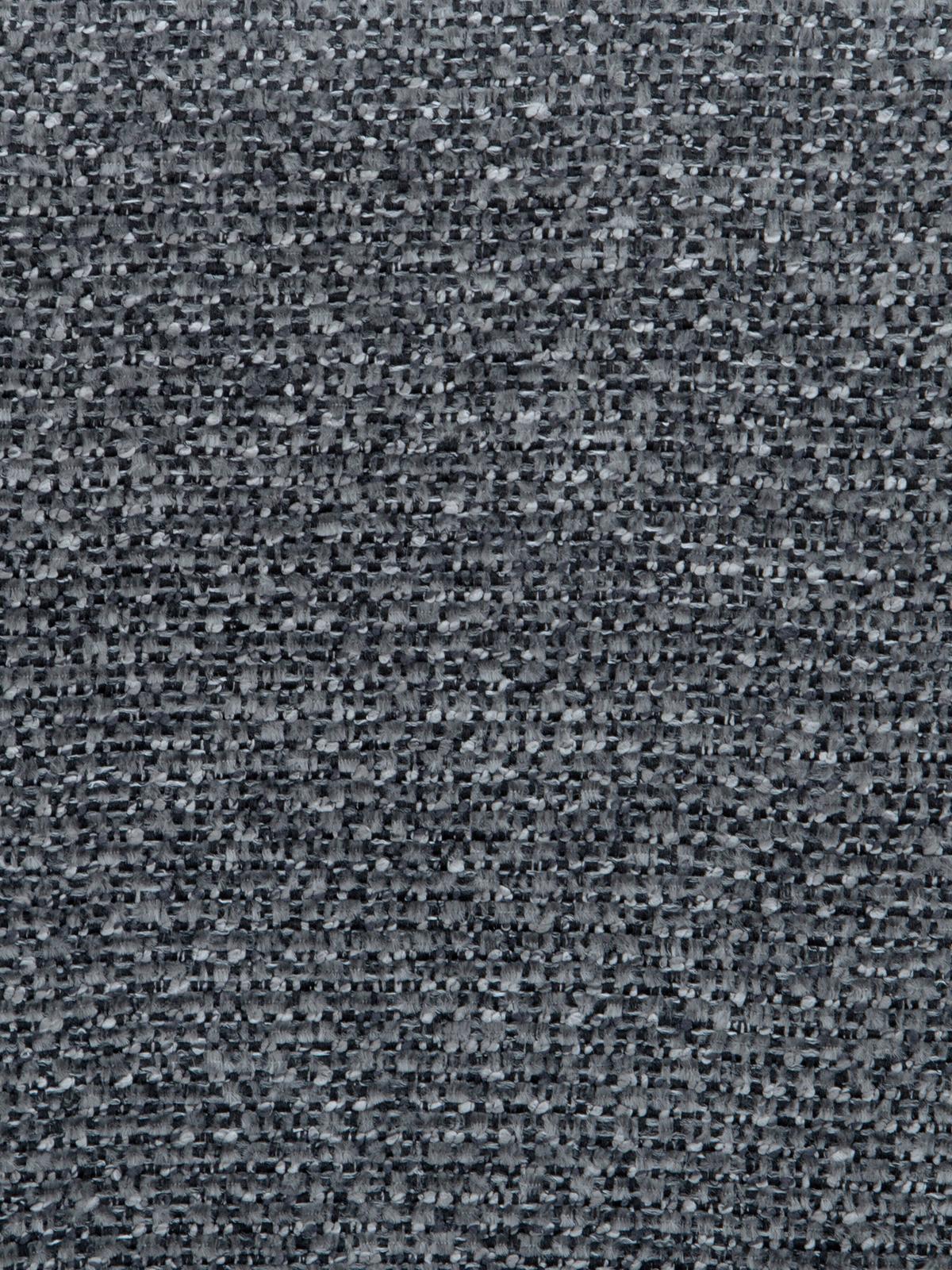 Armlehnstuhl Josy Grau/schwarz - Schwarz/Grau, Design, Leder/Textil (57/86/61cm) - Mömax