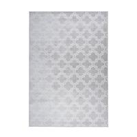 Flachwebeteppich Monroe 100 Grau / Blau - Blau/Grau, Konventionell, Textil (160/230cm) - Kayoom