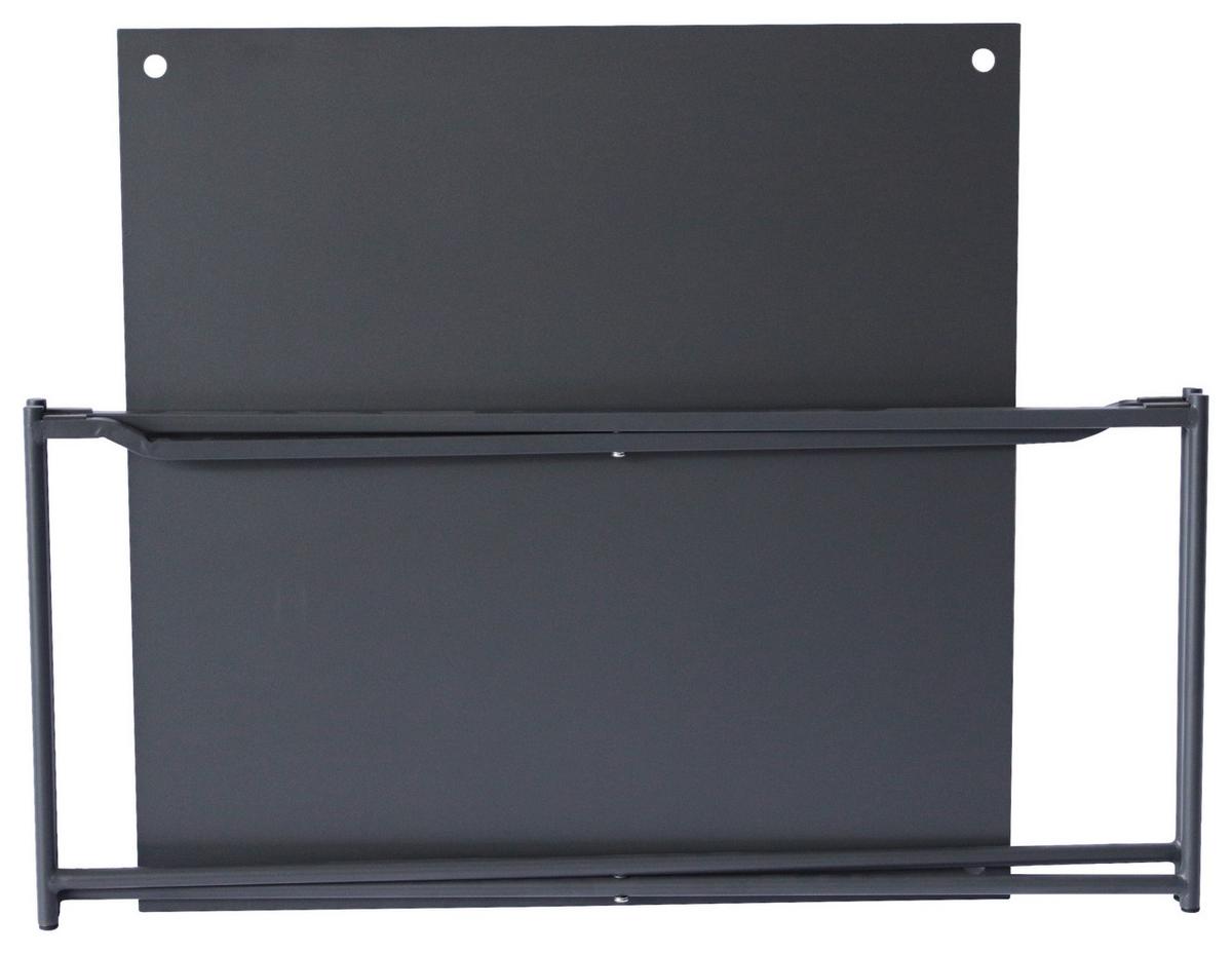 STOLIK KAWOWY BARRY -EXKLUSIV- - antracytowy, Design, metal (70/70/42cm) - Xora