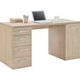 Schreibtisch Sonoma Eiche - Anthrazit, MODERN, Kunststoff (139/74/60cm) - Mömax modern living Schreibtisch Sonoma Eiche - Anthrazit, MODERN, Kunststoff (139/74/60cm) - Mömax modern living