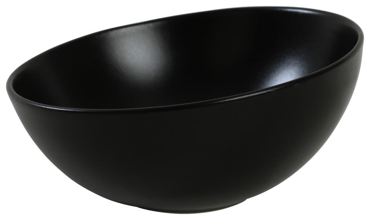 MISECZKA MELLY - czarny, Modern, ceramika (18/8,6cm) - Premium Living