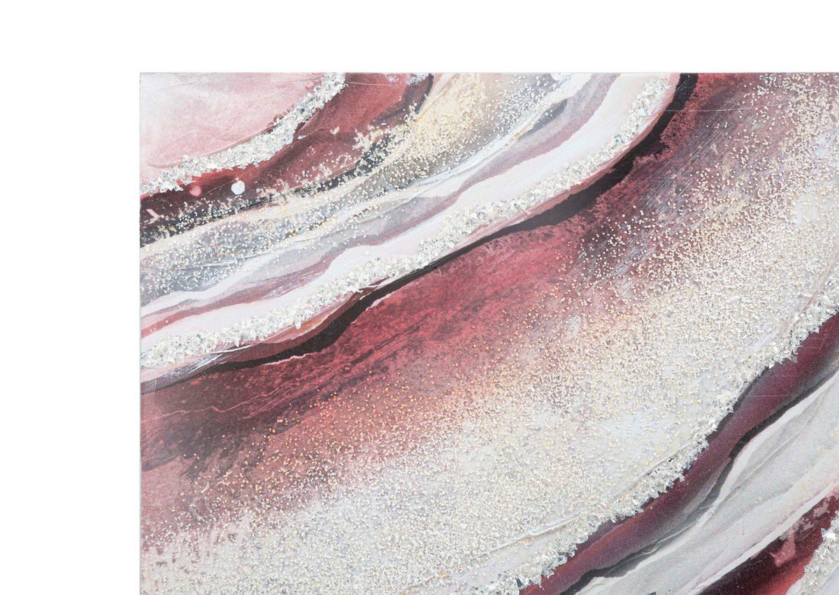 Leinwandbild Multicolor ca. 80x80cm - Multicolor, Basics, Holz/Textil (80/80/2.8cm)