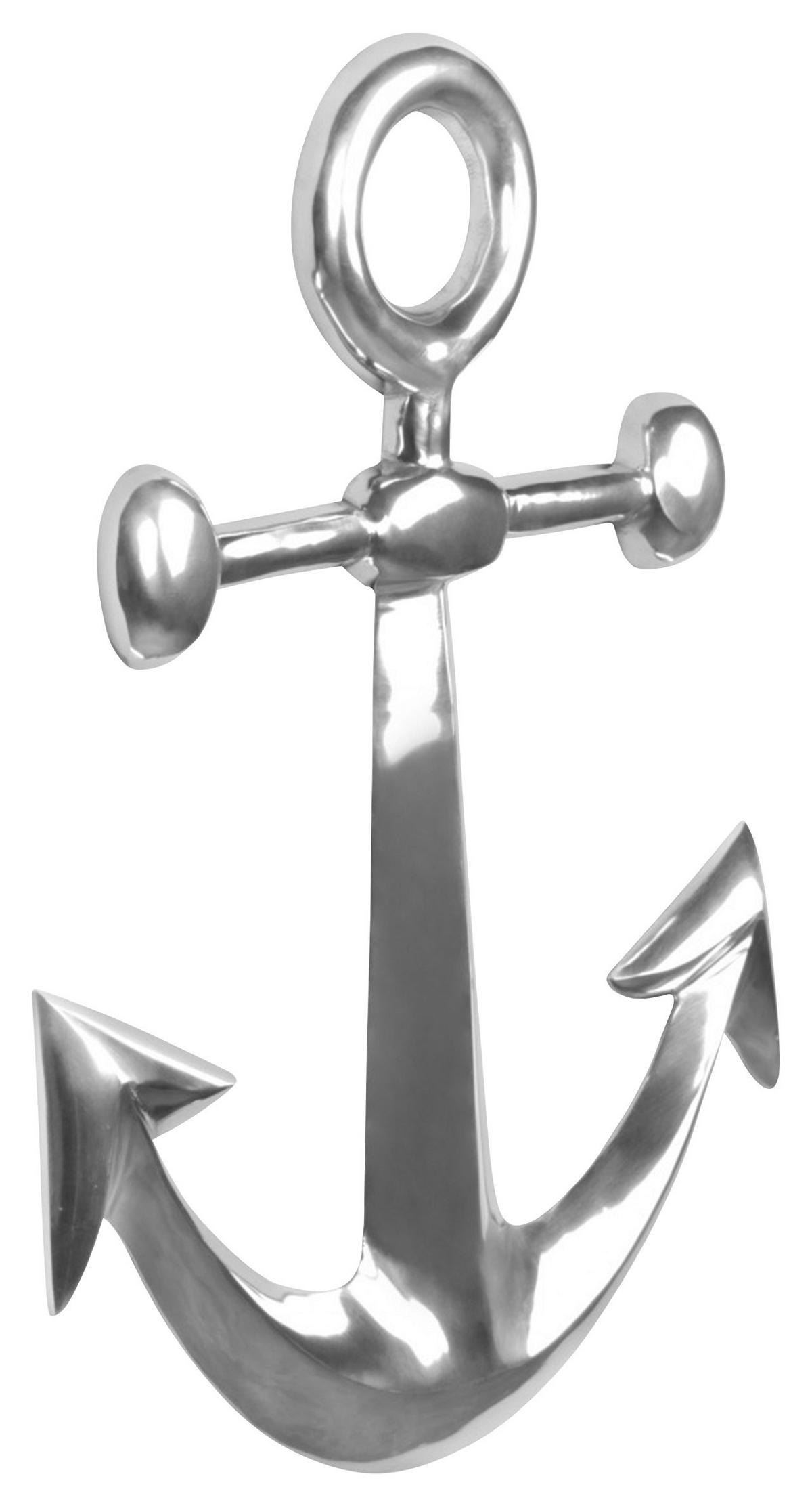 Wanddeko Wohnling Silberfarben - Silberfarben, MODERN, Metall (40/62,5/3,5cm) - MID.YOU