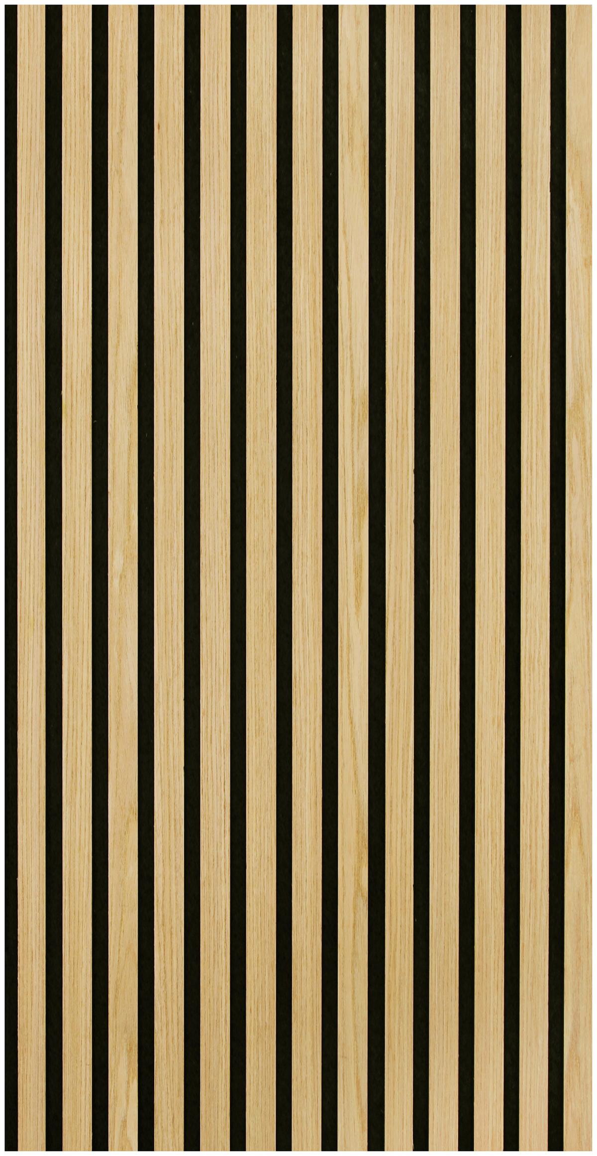 PANEL AKUSTYCZNY 11000B - kolor dębowy, Modern, materiał drewnopochodny (52/104cm)