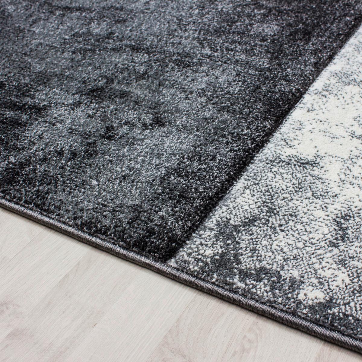Webteppich Hawaii Grau ca. 160x230cm - Grau, KONVENTIONELL, Textil (160/230cm) - Novel
