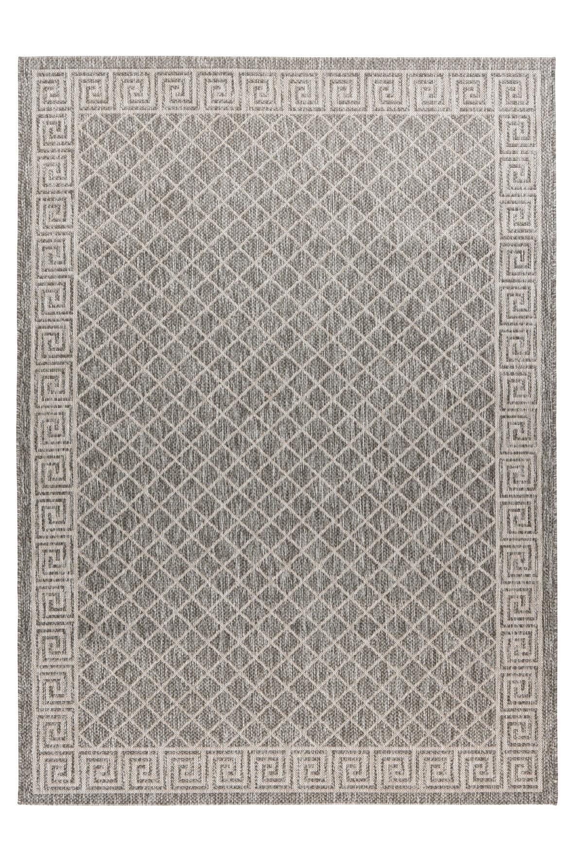 Flachwebeteppich My Tallinn 541 - Grau, Design, Textil (200/290cm)