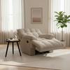 RELAXFÅTÖLJ NATALIE - grå/svart, Modern, metall/trä (98/94/106cm) - Bessagi Home