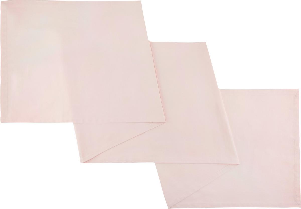 Asztali Futó Steffi 45/150 - fáradt rózsaszín, textil (45/150cm) - Modern Living