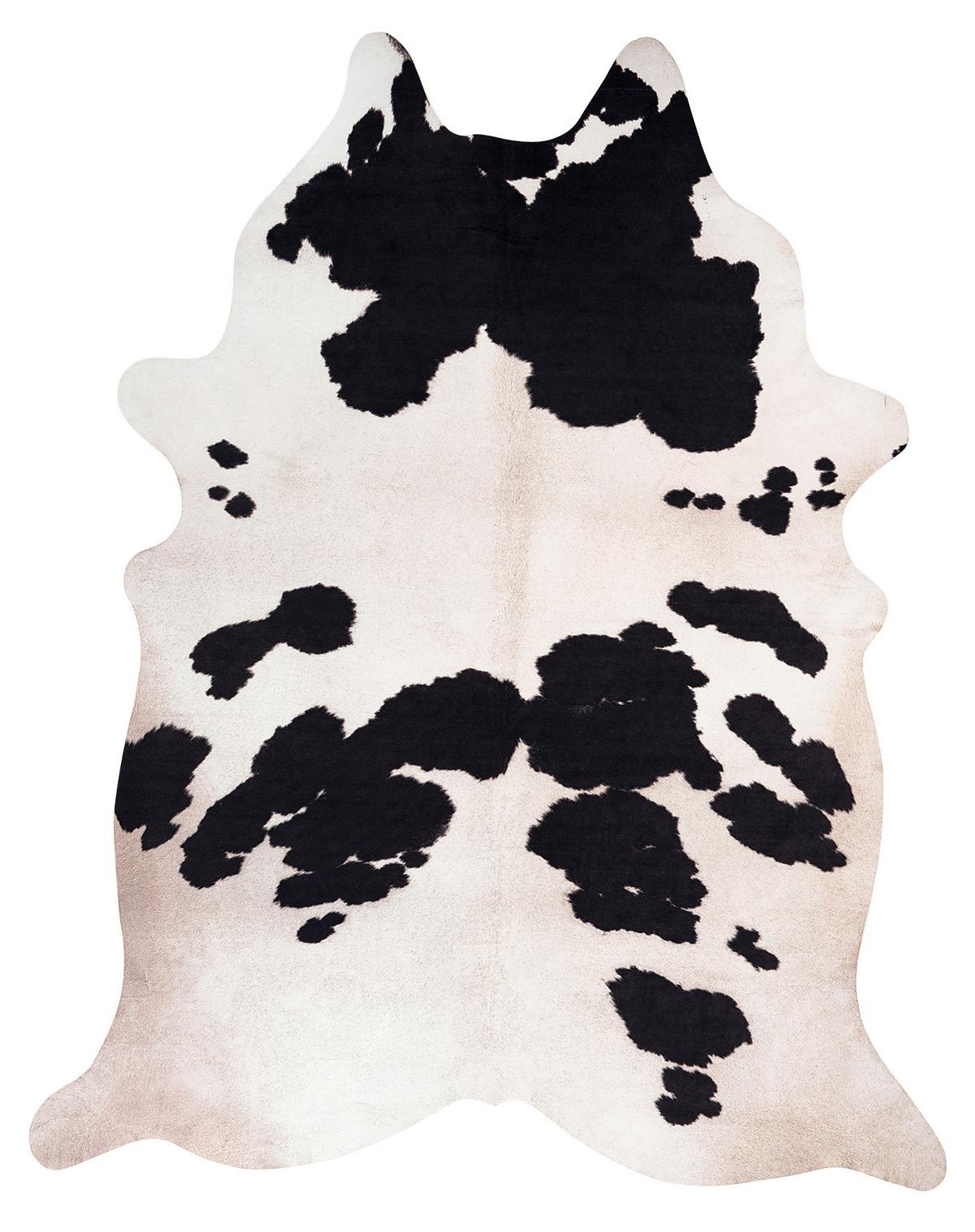 Rinderfell My Toledo Schwarz/Weiß ca. 155x190cm - Schwarz/Weiß, Design, Textil (155/190cm) - Obsession