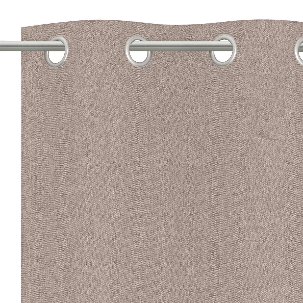 ZASŁONA NA PRZELOTKACH MINOS - taupe, Basics, tkanina (130/245cm) - Esposa