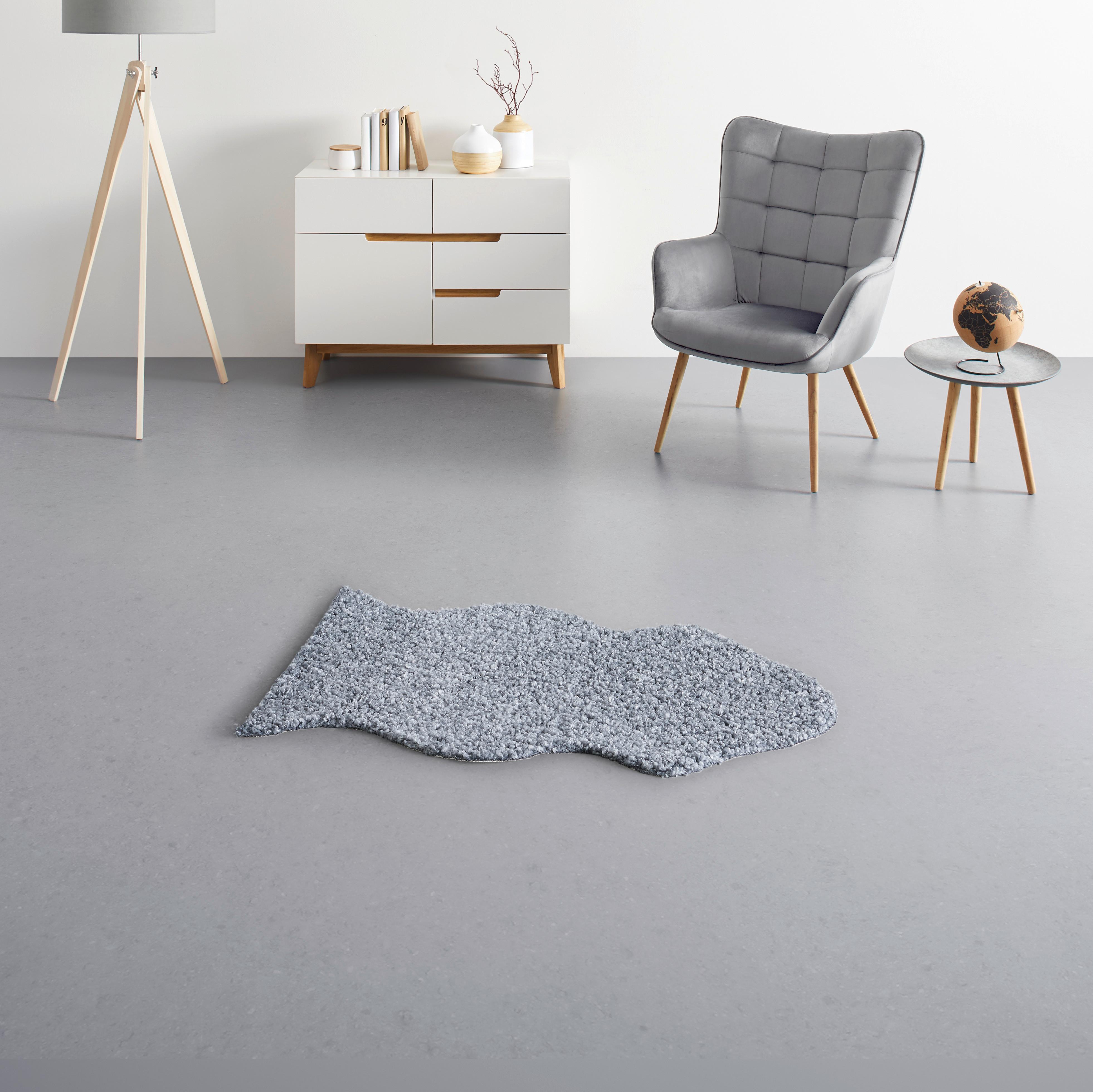 Kunstfell Felix in Greige ca. 60x90cm - Greige, KONVENTIONELL, Textil (60/90cm) - Modern Living