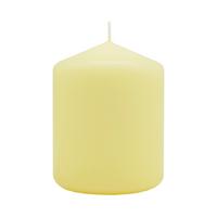 Stumpenkerze Liona Gelb - Gelb (6,8/9cm) - Mömax