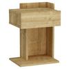 NACHTTISCH HERAKLES - Eichefarben, Design, Holzwerkstoff (41,4/55/33,2cm) - MID.YOU