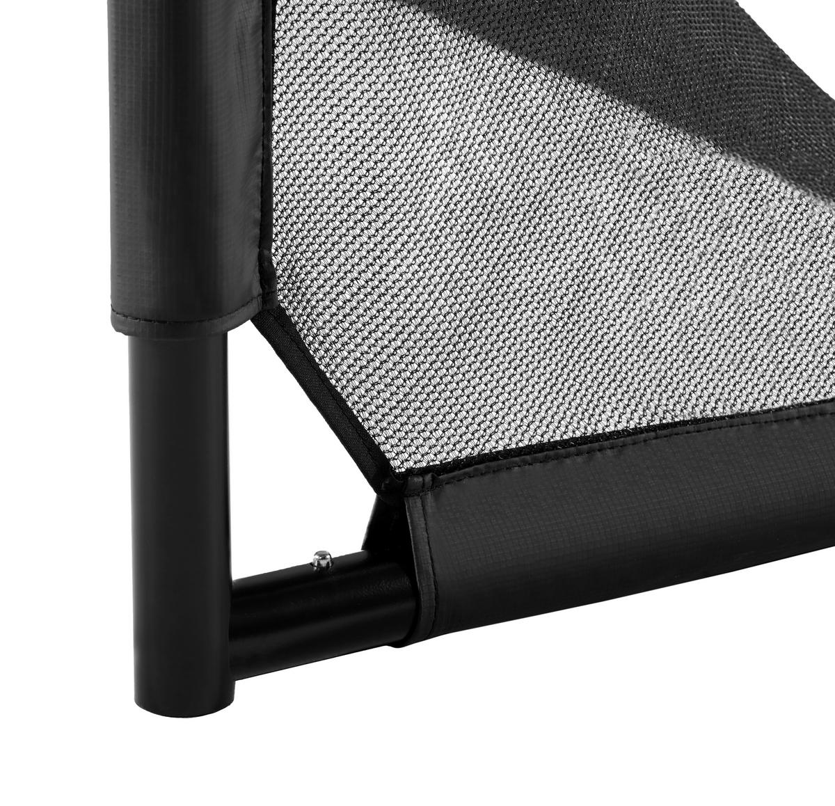 FUßBALLTOR SALTA TECHNIQ - Schwarz, KONVENTIONELL, Metall (150/60/60cm) - Salta