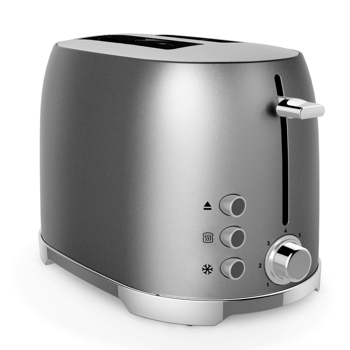 TOSTER TA1729A-CE - ciemnoszary, Konventionell, tworzywo sztuczne/metal (30,3/18,4/19,6cm) - Homeware Profession.