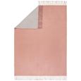 Decke Livia Wende, 130x170 cm - Hellgrau/Rosa, ROMANTIK / LANDHAUS, Textil (130/170cm) - Mömax modern living