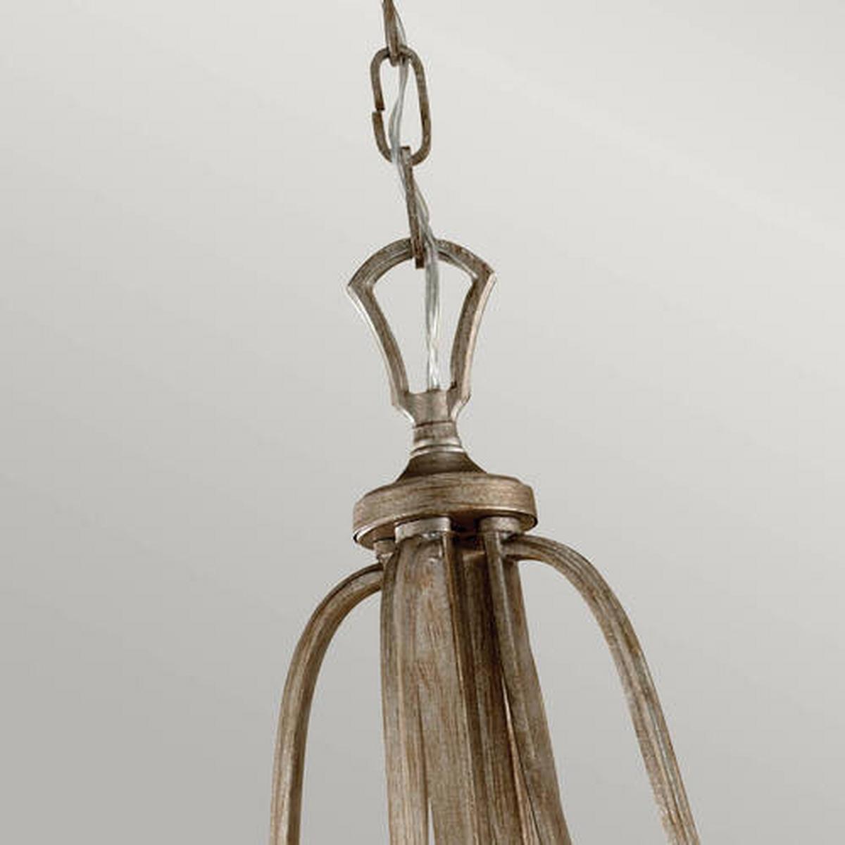 Viseća Svjetiljka Abbey - srebrne boje/boje pijeska, Konvencionalno, metal (50.8/92.1cm) - Elstead Lighting