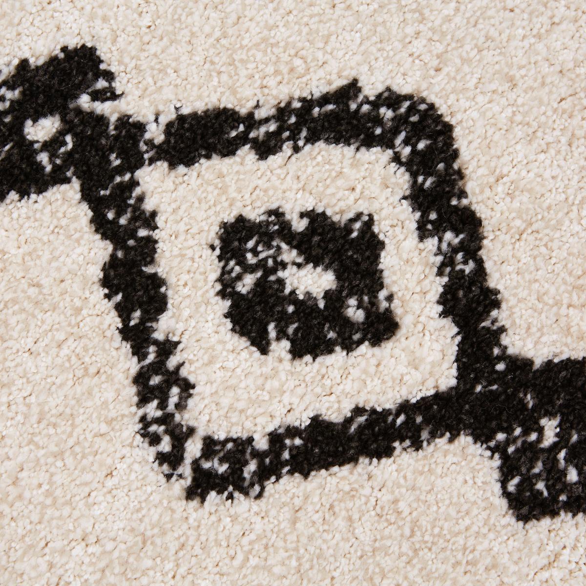 Covor țesut Timon - crem/negru, Modern, textil (80/150cm) - Modern Living