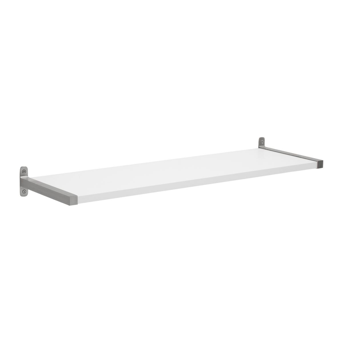 Stenski Nosilec Lentini Ii - barve aluminija, Moderno, kovina (2,2/8/25,5cm) - Mömax