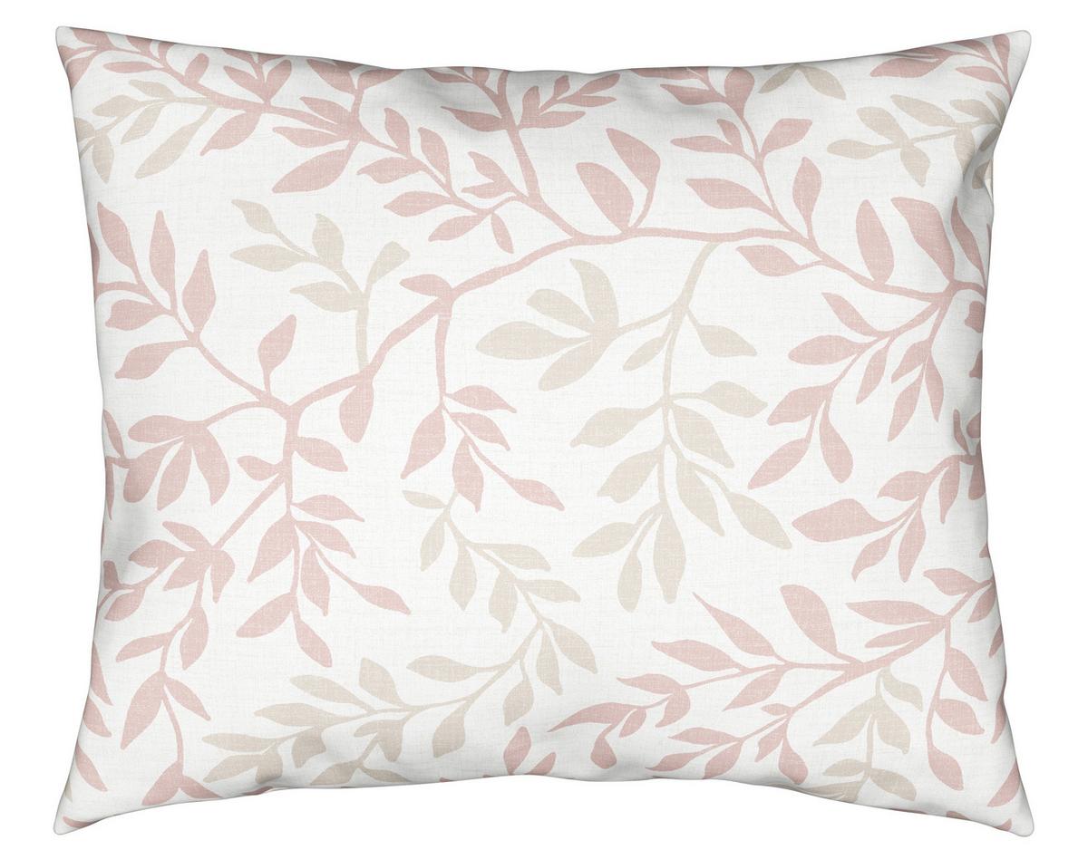 BETTWÄSCHESET SIGLINDE - Rosa/Grau, Konventionell, Textil (160/210cm) - Modern Living